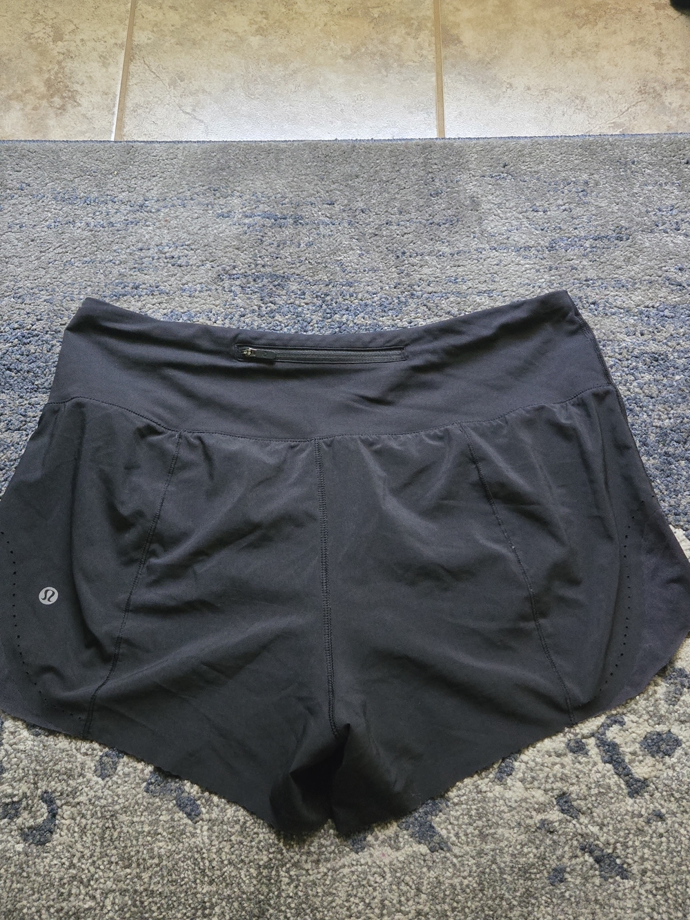 lululemon athletica Black Athletic Shorts Size 10